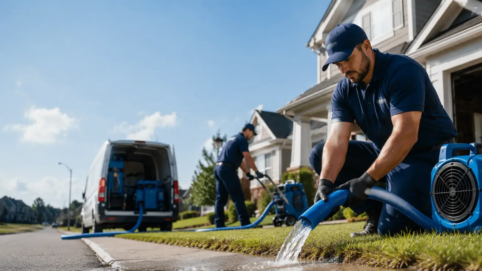 Flood Damage Restoration in Elberfeld, IN
